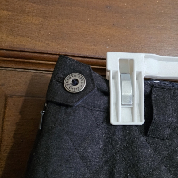 Brooks Brothers 1818 Quilted Wool Mini Skirt Navy Size 8 - Picture 6 of 12